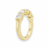 Round Five Stone Anniversary Ring