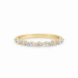 Marquise & Round Anniversary Ring