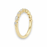 Marquise & Round Anniversary Ring