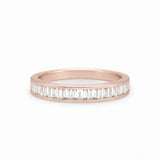 Channel Set Baguette Band