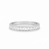 Channel Set Baguette Band