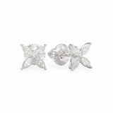 Marquise Flower Earrings