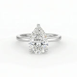 Celeste Hidden Halo Solitaire Engagement Ring
