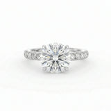 Athena Hidden Halo Engagement Ring