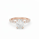 Camille Hidden Halo Engagement Ring