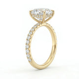 Signature Hidden Halo Engagement Ring