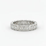 Bezel Emerald Eternity Ring