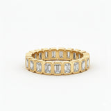 Bezel Emerald Eternity Ring