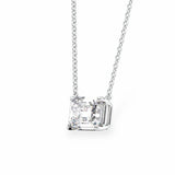 Emerald Solitaire Pendant