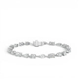 Multi-Shape Lab Diamond Tennis Bracelet - 5 CTW