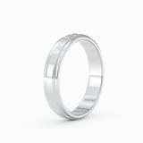 Accented Stepped Edge Flat Band
