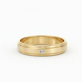 Accented Stepped Edge Flat Band