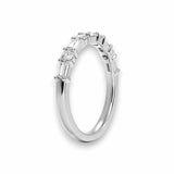 Baguette & Round Wedding Band