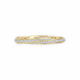 Twisted Pavé Eternity Band